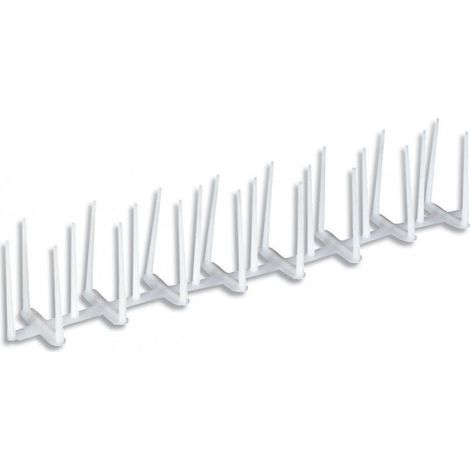 Disuasorio para aves de plástico 50x8 cm (alto 8 cm)