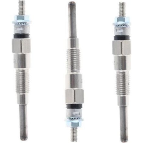 Bougie De Préchauffage - 8 Mm - Pour Moteur Tracteur Kubota Z482 D640 D722 D782 D902 D905 D1005 D1105 D1305 D1505 - Compatible B21 B1700D B1700E - 3 Pièces (1/4)