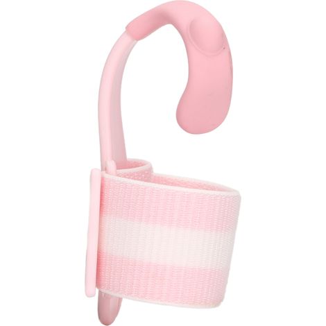 Correcteur de posture d'écriture rose pour étudiant, design ergonomique, support de poignet (1/5)