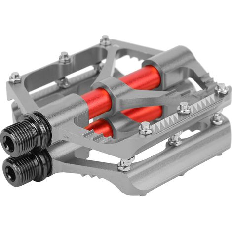 Pédalier VTT Alliage Aluminium 3 Roulements - Accessoire Vélo Durable Titane (1/5)