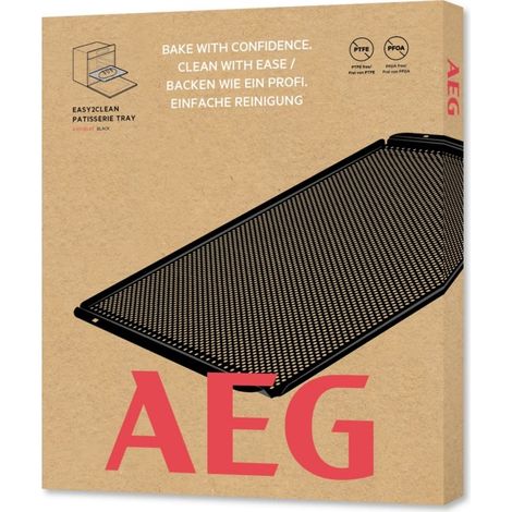 AEG A1OOEC03 pieza y accesorio de hornos Negro Cerámico Bandeja de cocina (1/3)