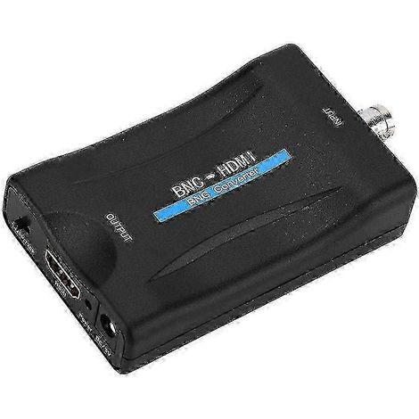 Adaptateur convertisseur BNC vers HDMI femelle CVBS BNC HDMI coaxial 1080p avec prise HDCP pour caméras de sécurité/DVR (1/5)