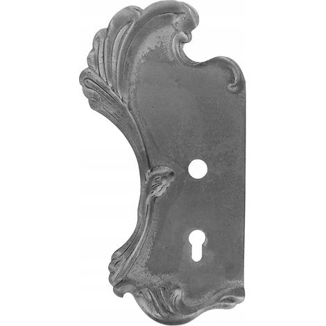 Plaque gauche, espacement des trous 72, éléments forgés 63.153.72 H330XL175 2MM