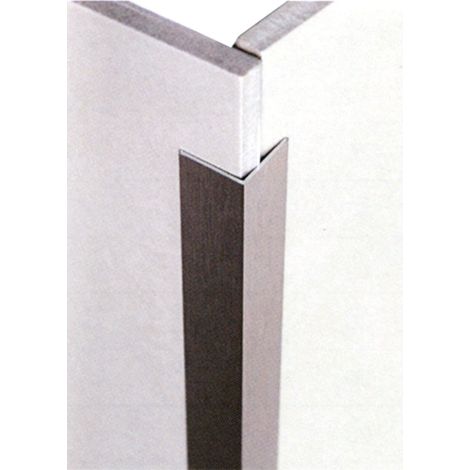 PROFILO ALLUMINIO "ANGOLARE" ARGENTO LUCIDO 30X30MM 3MT (855/3/93)