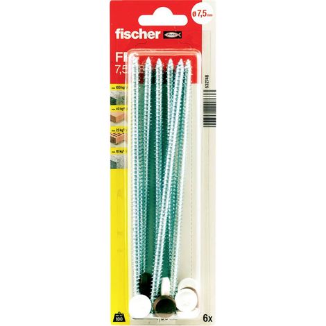Fischer 532748 FFS 7,5 x 182 K NV Tassello per serramenti 182 mm 1 KIT (1/2)