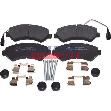 Pastillas de freno delanteras 2 sensores Fiat Ducato Boxer Jumper 2006