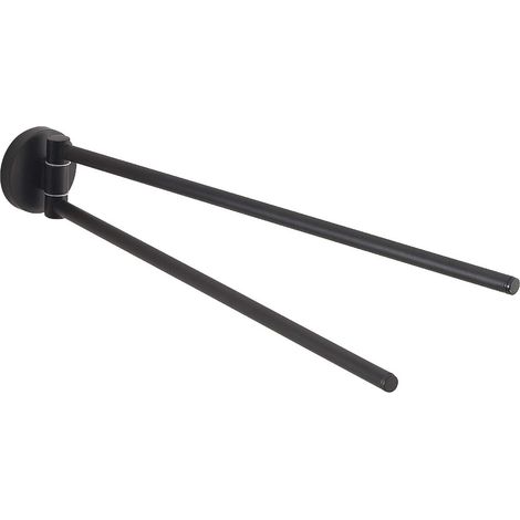 GEDY FE231400000 Toallero Doble Negro Mate - ref: FE231400000