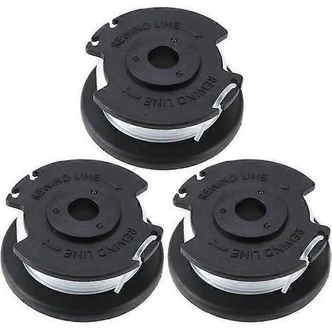 Bobines de rechange en nylon (lot de 3) compatibles avec les moulinets Einhell GE-CT 18/28 Li et GE-CT 18/28 Li TC. (1/5)