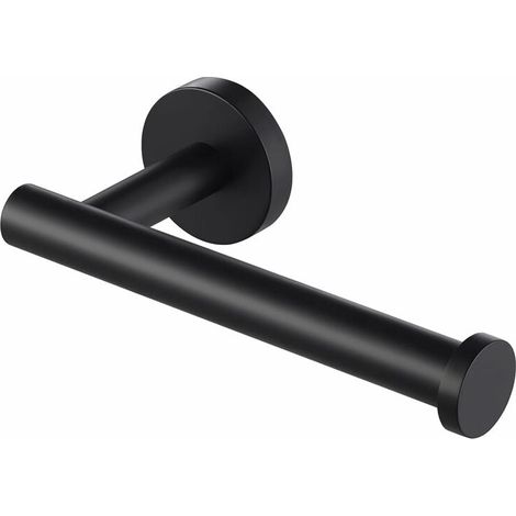 Porte Papier Toilette Noir Mat Acier Inoxydable SUS304 Dérouleur Papier Toilette Support Papier Rouleau Derouleur Papier Toilette Mural (1/5)