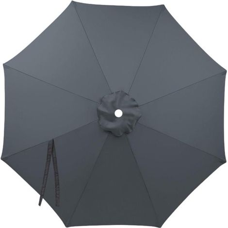 Ersatzbezug für Sonnenschirme – Schutzhülle für Gartenschirme – Schutz für den Außenbereich – UV30+ Sonnenschutz – 4,0 Meter – Grau (1/5)