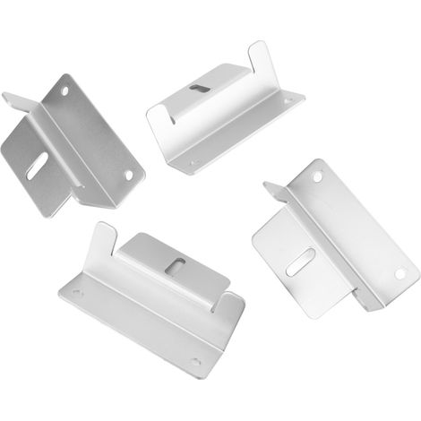 Support de fixation solaire en Z en alliage d'aluminium étanche et résistant au vent pour panneaux photovoltaïques, camping-car ou yacht. (1/5)