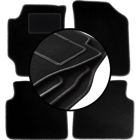 Komplettset Veloursmatten für: Hyundai Elantra III Limousine (2000-2006)