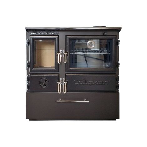 Stufa a legna indipendente con forno - 214 3D Box (1/5)