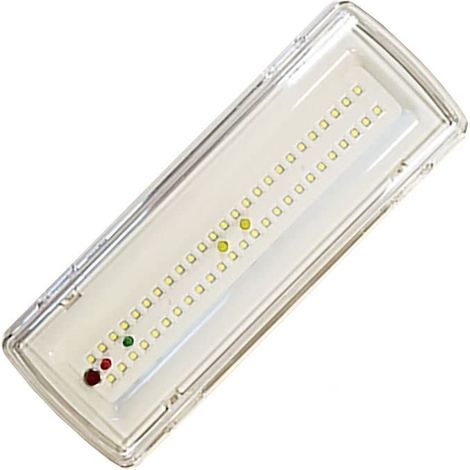 TEMPO DI SALDI Lampada Di Emergenza Con 50 Led Completa Di Incasso E Batteria Luce Bianca 4W (1/3)