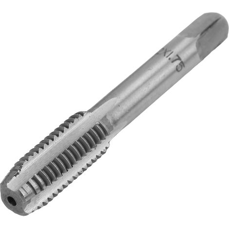 Gewindebohrer aus HSS-Stahl, metrisch, mit gerader Nut, M12x1,75, manuelles Gewindeschneidwerkzeug (1/5)