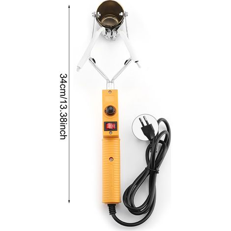 180W 220V Tragbarer elektrischer Lötkolben zum Zinnschmelzen mit Temperaturregelung (EU-Stecker) (1/5)