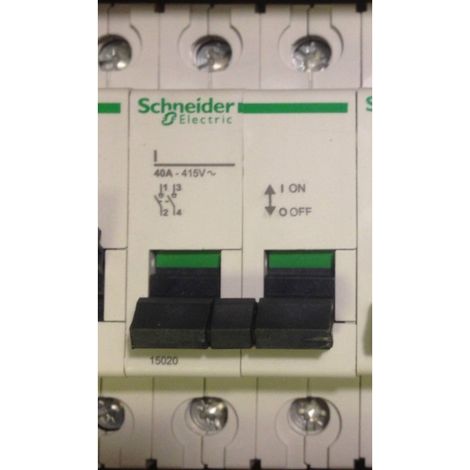 Schneider 15020 Interruttore 2p 40a 380/415v