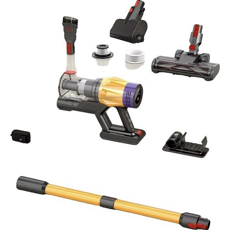 Aspirapolvere portatile, potente aspirazione, comandi touch a LED, include spazzola per acari della polvere, UE (1/2)