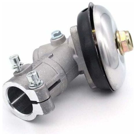Renvoi d'angle Debroussailleuse 26mm, XU, Tête d'engrenage Debroussailleuse Universelle Boîte de Vitesse de Tondeuse à Gazon pour Coupe Herbe/Tronconneuse (26mm, Rond de 9 Dents) - (1/4)