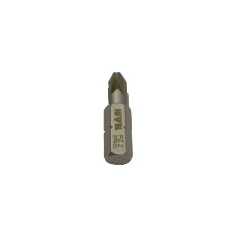 Punta Atornillador Nivel Pz1 Extra Dura 1/4''-25Mm Nv127692