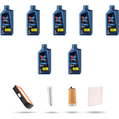Kit tagliando 4 FILTRI e 7L OLIO compatibile con Bmw serie 3 Gt (F34) 335DX 230kw dal 2014 (1/5)