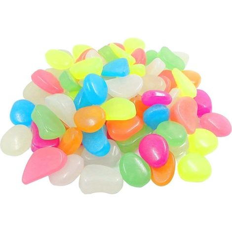 Mini piedras decorativas luminosas para exteriores, ideales para jardín, patio y césped. (1/5)
