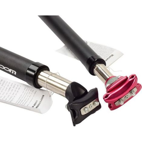 Accessoire vélo,Tige de selle suspendue de vélo vtt, Tube de siège de voyage, amortisseur de chocs, vtt, - Type 27.2X350mm Silver (1/4)