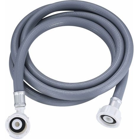 Tuyau de Rallonge pour Lave Linge, Machines à Laver Tuyau Arrivée d'eau pour Lave Vaisselle, Droit Tuyau Alimentation machine a laver - 2 m. (1/5)