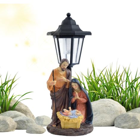 Extrieure Lanterne Jardin Jsus clairage SolaireScne de (1/5)
