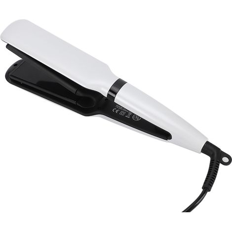 Lisseur et boucleur de cheveux LCD double usage, fer à friser professionnel à température réglable, outil de coiffage, prise UE 100-240V (1/5)