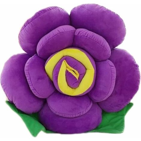 1 pièce Coussin canapé rose en peluche, 40 cm, violet, décoration intérieure salon et chambre