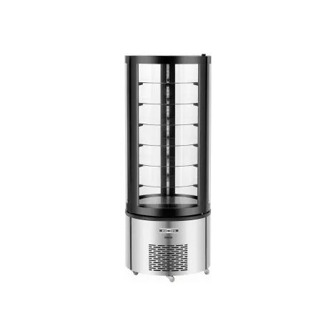 Vitrine Réfrigérée 4 Faces Vitrées à Gâteaux - 400 Litres - Bartscher