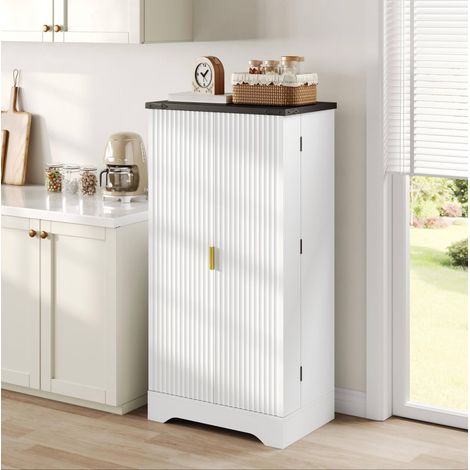 mobile contenitore 120x60,5x40 LED bianco moderno OKMYHOME (1/5)