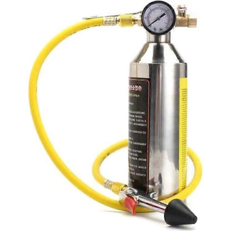 Kit de rinçage pour climatisation, pistolet de rinçage avec régulation de pression, nettoyant pour climatiseur, tuyau de carburant, condenseur, évaporateur (1/5)