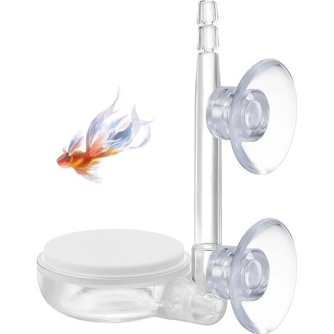 Aquarium Nano Bubble, pompe à oxygène silencieuse, diffuseur super haut pour pompes à air nano, petits seaux et aquariums, diffuseur de CO2, 35 mm (1/5)