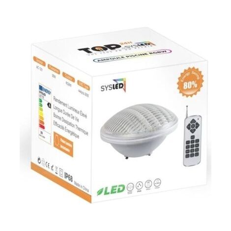 Lampada LED da Piscina PAR56 RGB 35W con 441 LED per Illuminazione Sistemica-AUTRES (1/4)