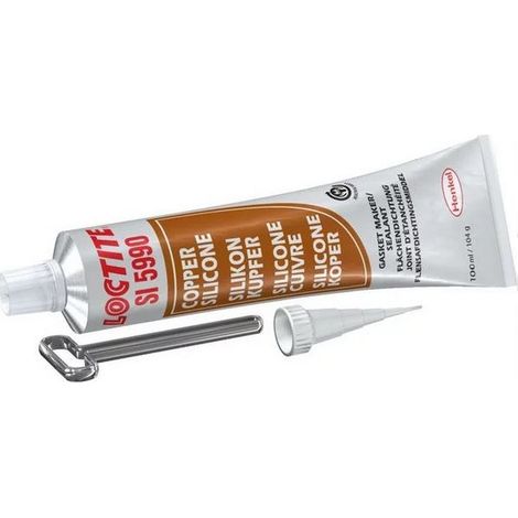 Loctite – Pâte à joint silicone cuivre haute température – Étanchéité moteur jusqu'à 350 °C – Applications électriques et métalliques