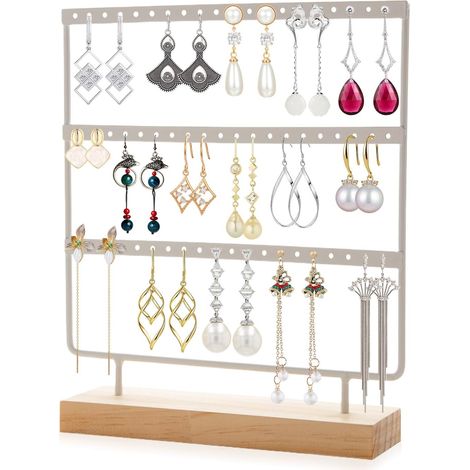 60 Porte Boucle D'Oreille - Rangement Boucle D'Oreille - Porte Bijoux (1/5)