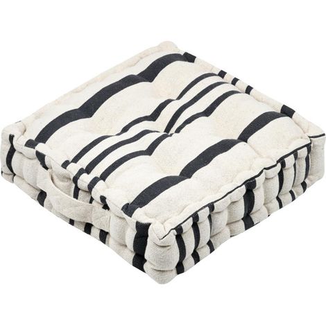 Stof Manduel Coussin De Sol Ardoise 45x45x10cm - Stof