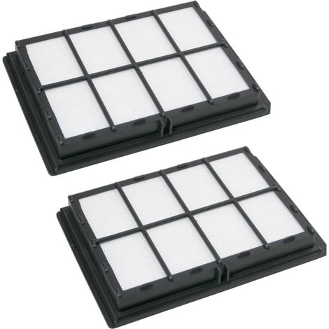 2x HEPA-Filter/Allergiker-/Pollen-/Hygiene-Filter für Siemens Plus Power Edition VS90A0000 bis 99A9999 L 930 Super VS93A0001 VS94A00CH/01 (1/2)