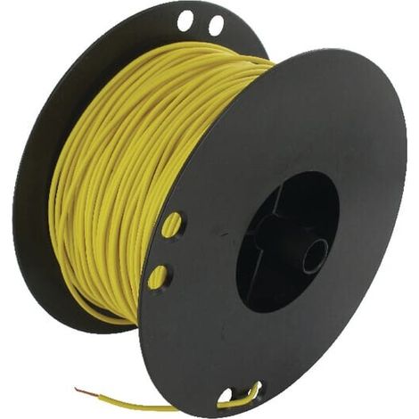 Cable 1 x 0,75 mm虏 amarillo 100 m UNIVERSAL KA1073