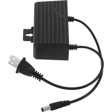 Alimentation 12v 2a pour Caméra de Surveillance Extérieure, Étanche et Résistante aux Intempéries, Montage Mural en Plastique et Alliage Noir (1/5)