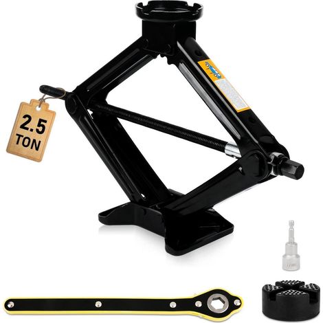 Scherenwagenheber 2.5T bis 43cm Hubhöhe, universell für Auto & SUV (1/5)