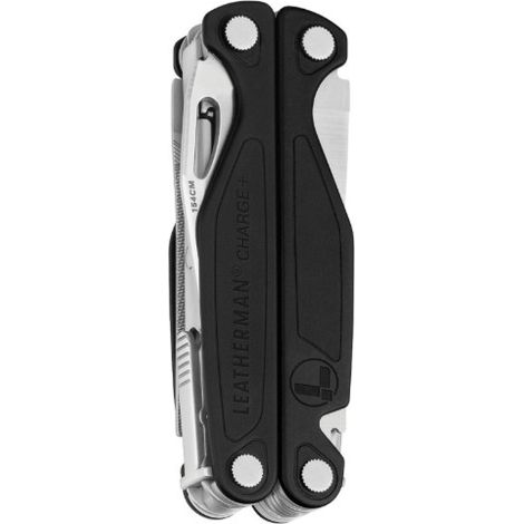Multiherramienta Leatherman Charge®+ Stainless, ideal para aventura y trabajo, 19 funciones, acero inoxidable 420HC, hoja de navaja, tijeras y sierra. (1/5)