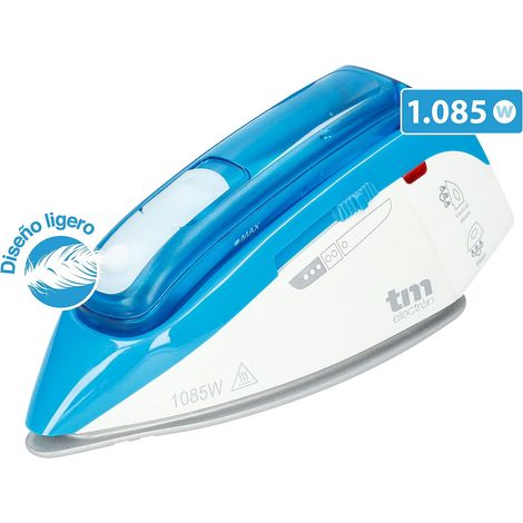 PLANCHA VAPOR VIAJE 1085W TM ELECTRON (1/5)