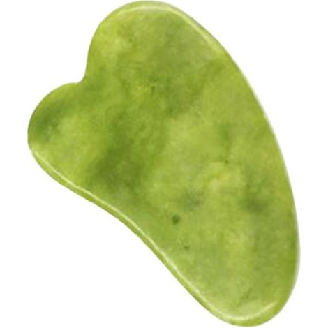 Tableau de Grattoir en Pierre de Jade pour Massage du Visage, Yeux, Cou, Corps - Outil de Lifting Cutané (1/5)
