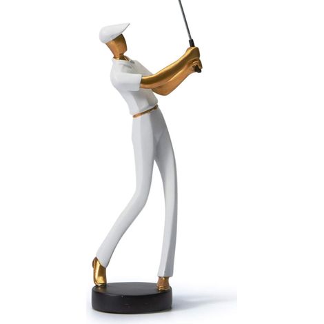 Amoy-Art Golfer-Statue, Golf-Skulptur, modernes Dekor