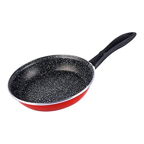Padella magefesa k2 rosso 20 acciaio inox antiaderente effetto pietra tutti i tipi di cucine lavabile in lavastoviglie (1/4)