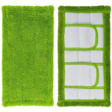 Reusable Wet Mop Pads Swiffer Sweeper Dry Sweeping Cloths, Microfiber Washable Mop, Pads (1/5)