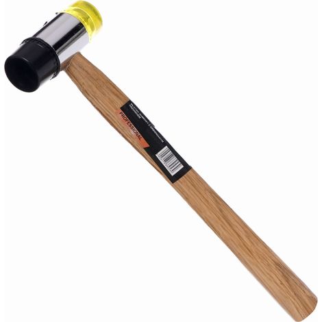 Martello in gomma-plastica con manico in legno KD903 (1/5)